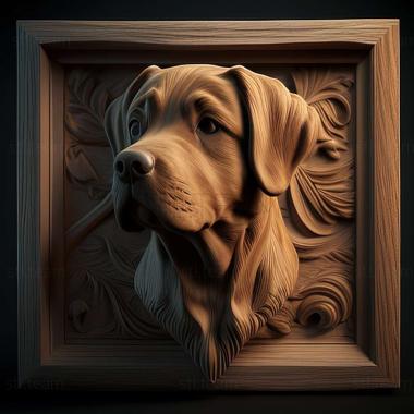 3D модель Собака (STL)